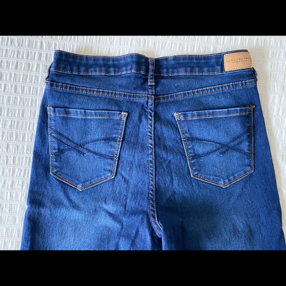 Aeropostale high waisted jegging dark wash jeans - Picture 5 of 6